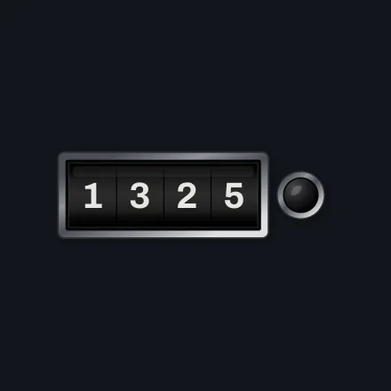 fp-counter: Rolling mechanical drum counter