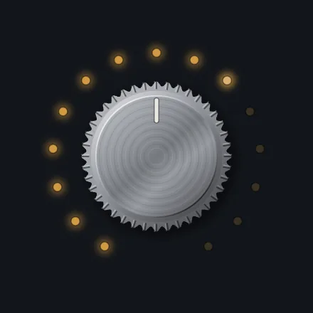 fp-encoder: Endless, detented, push, LED ring