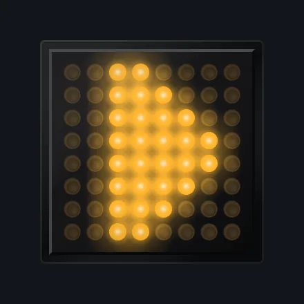 fp-led-matrix: 8x8 to 32x8, scrolling marquee