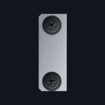 fp-rack-ear: 19 inch ears on the EIA-310 hole pattern